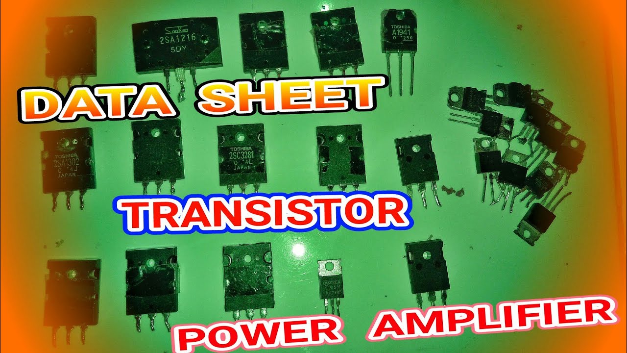 Persamaan transistor b 1292